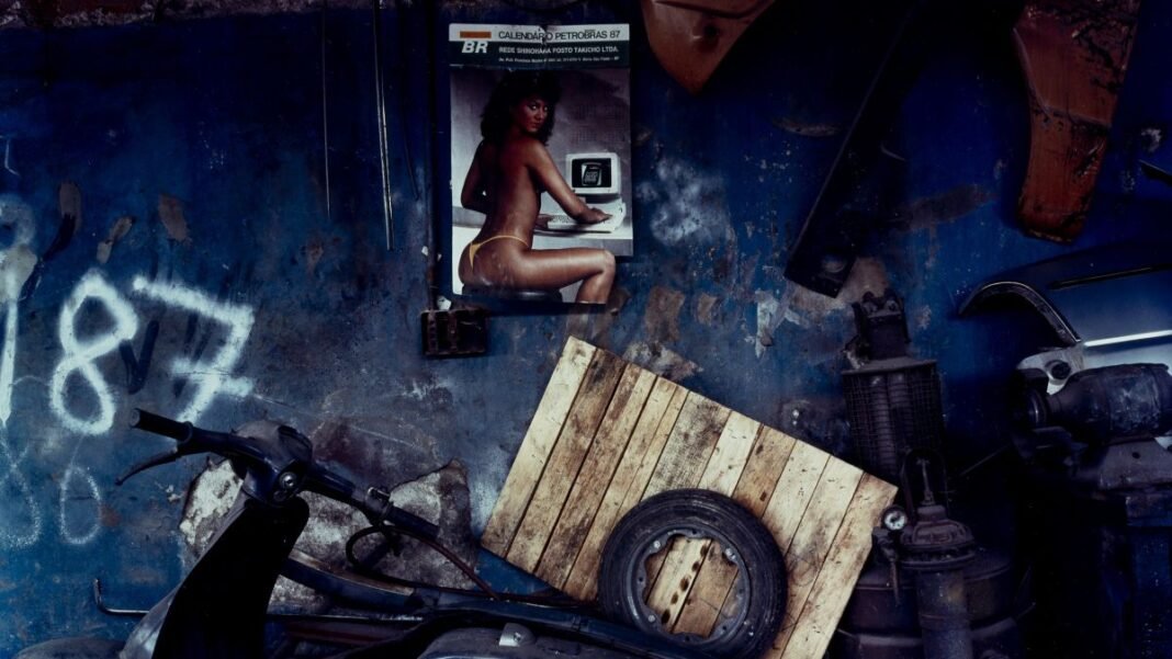 Detalhe de imagem que compõe a série Mecânica do desejo, de Antonio Saggese.