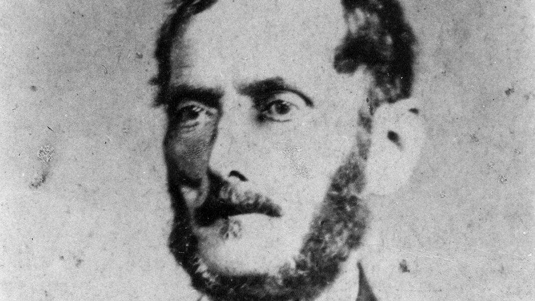 Detalhe do retrato de Hercule Florence, entre 1870 e 1879